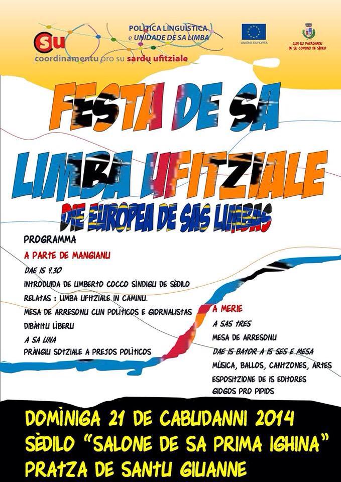Festa de sa limba de Sèdilo: at a èssere un'eventu