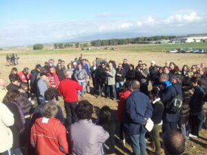 6 ghennàrgiu 2015 - manifestatzione pro s'amparu de Monte Prama