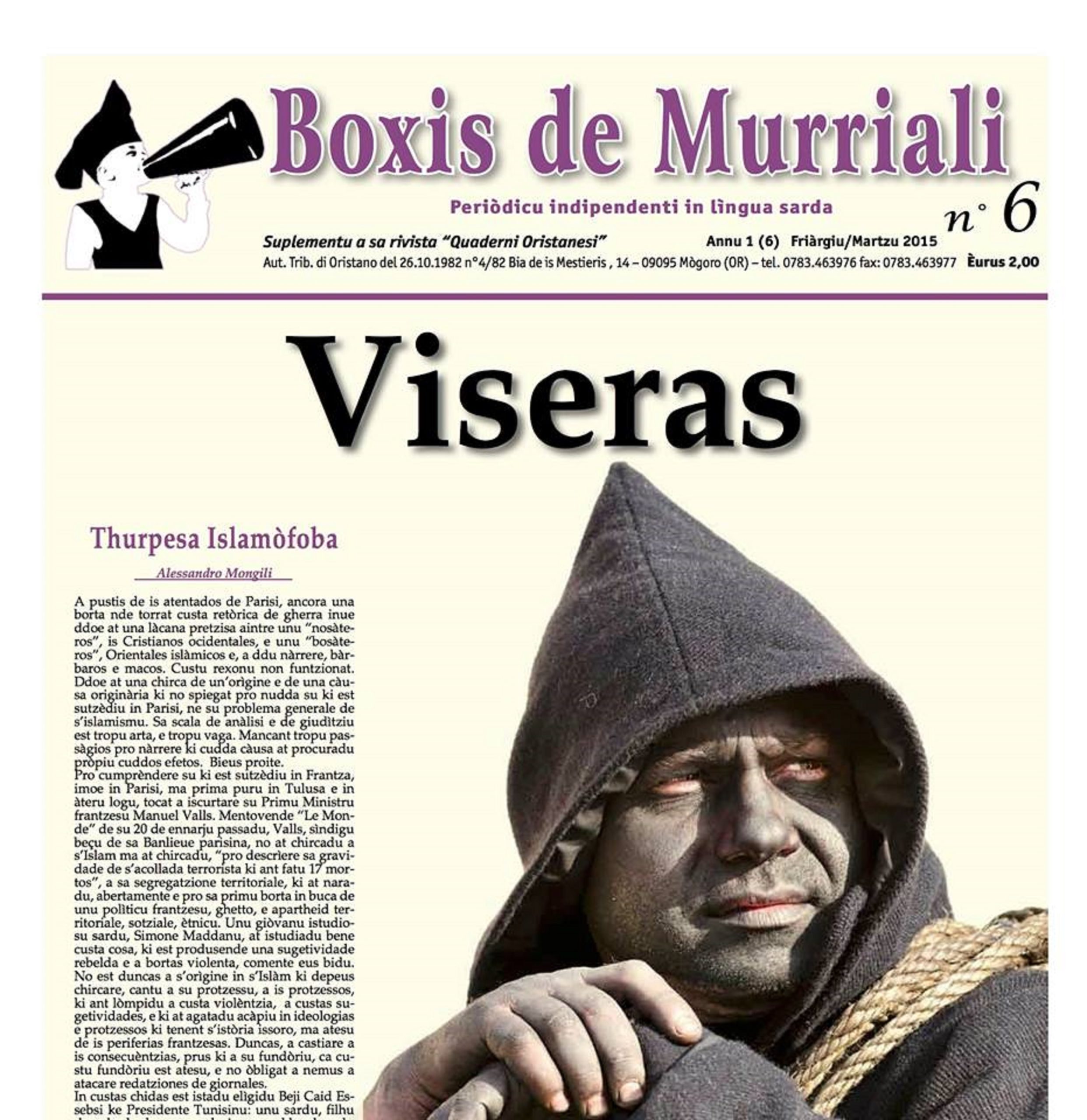 Essit Boxis, ma sa Regione non ddu finàntziat prus