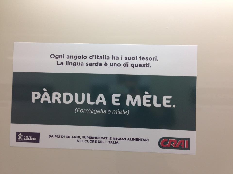 Sa publitzidade in sardu: crèschida de dinare e de cussèntzia