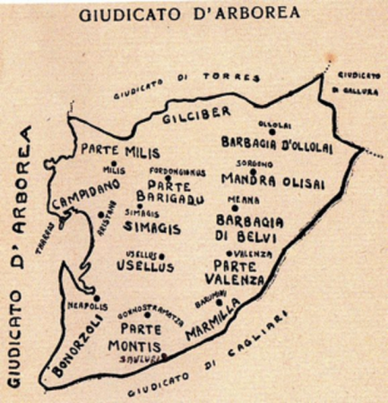 Mapa Rennu de Arbarèe