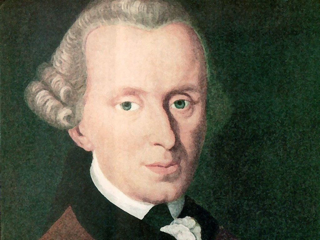 Kant, sa filosofia chi ammàjat e disinnat sa realtade