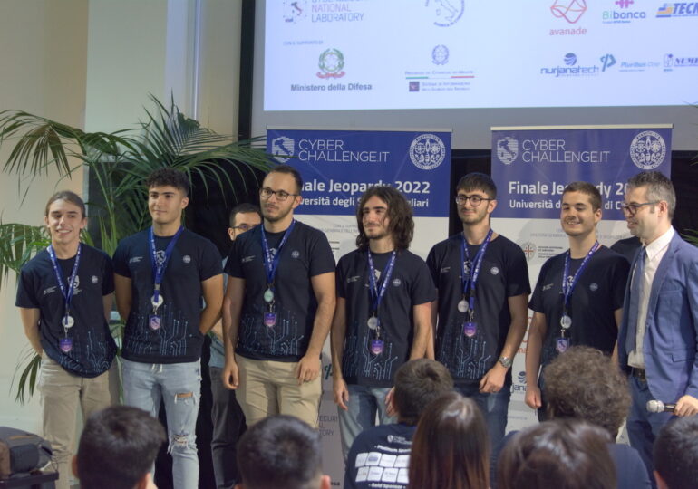 Cyberchallenge 2022, premiados ses istudiantes casteddajos