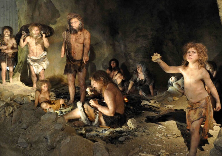 Una famìlia neandertal