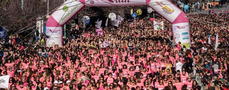 In Casteddu sa cursa rosa e solidale SoloWomenRun