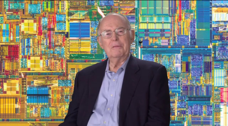 Si nch’est mortu Gordon Moore, co-fundadore de Intel. Fiat su babbu de sa teoria chi portat su nùmene suo