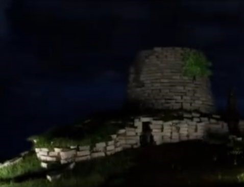 Videogiogu horror in su nuraghe Is Paras