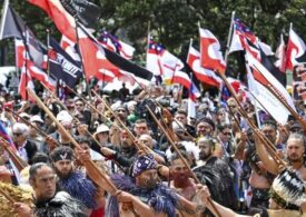 Protesta maori in Nova Zelanda