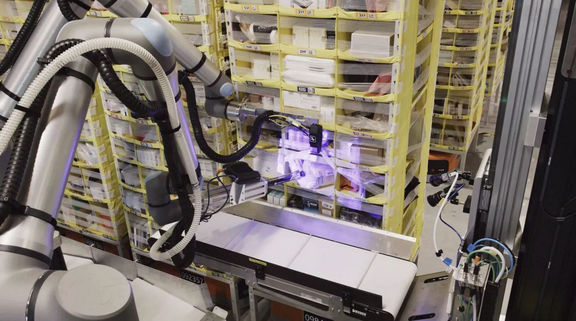 Vulcan, unu robot a parpu intre sos parastàgios de Amazon