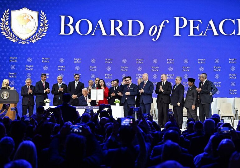 Board of Peace. Ma cale Glòria?