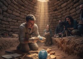 Unu “iscarabeu” cun geroglìficos in su nuraghe de Àrthana