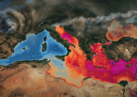 Mediterràneu abbolotadu intre geopolìtica e termodinàmica
