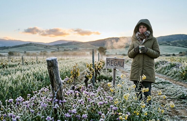 Fritu, bentu e nie cun Deborah in Sardigna