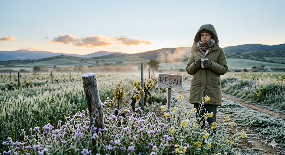 Fritu, bentu e nie cun Deborah in Sardigna