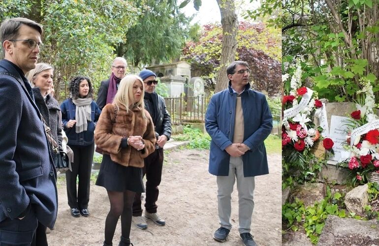 Sos disterrados sardos in Frantza e s'ammentu de Obino in Père-Lachaise de Paris