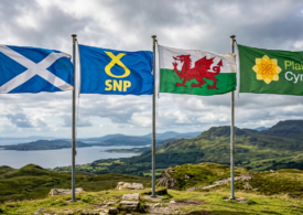 Eletziones britànnicas, su disafiu de Snp e de Plaid Cymru in Iscòtzia e Galles