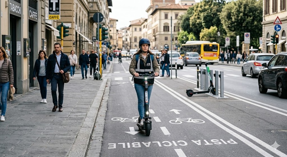 Monopàtinos elètricos, como bi cherent targa e asseguratzione